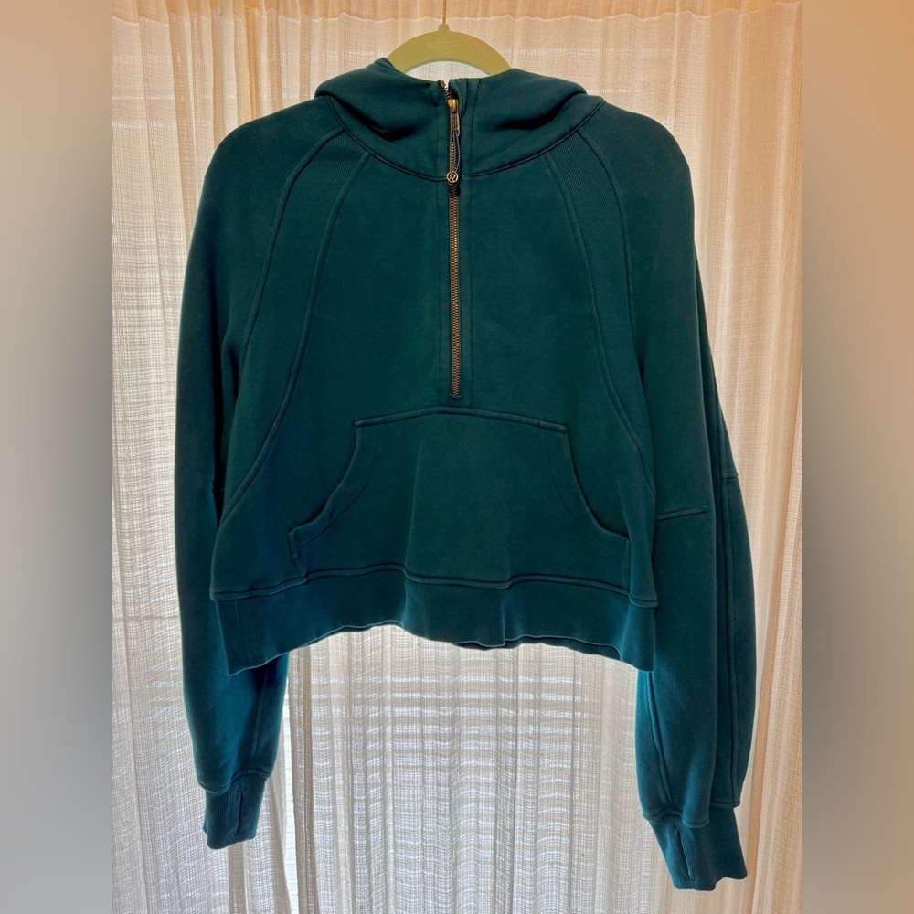 lululemon athletica Scuba Oversized Half-Zip Hoodie Cropped Hoodie